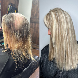 Radiant Look with Hair Integration System