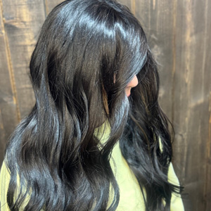 Hair Transformation Sleek & Shiney